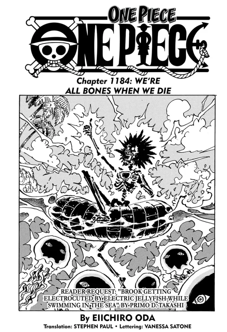 One Piece manga Chapter 1184