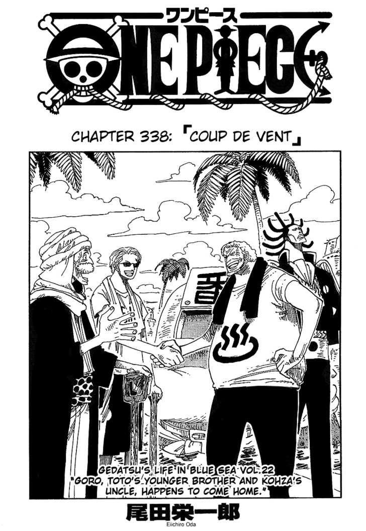 One Piece manga Chapter 338