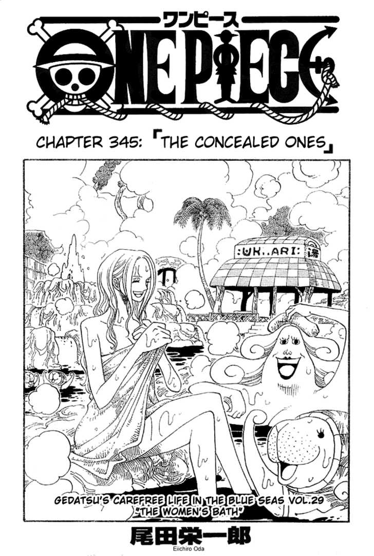 One Piece manga Chapter 345