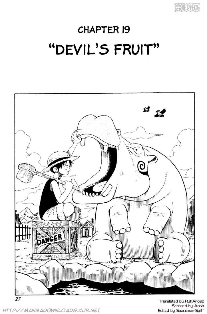 One Piece manga Chapter 19