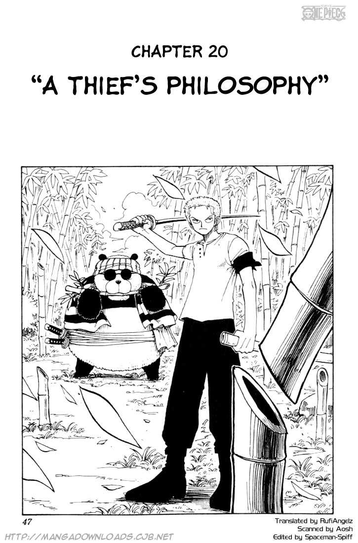 One Piece manga Chapter 20