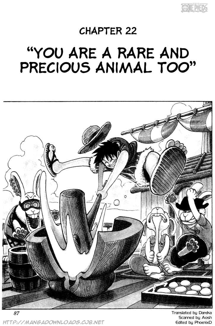 One Piece manga Chapter 22