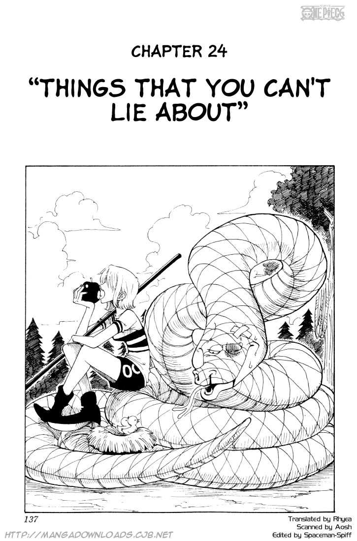 One Piece manga Chapter 24