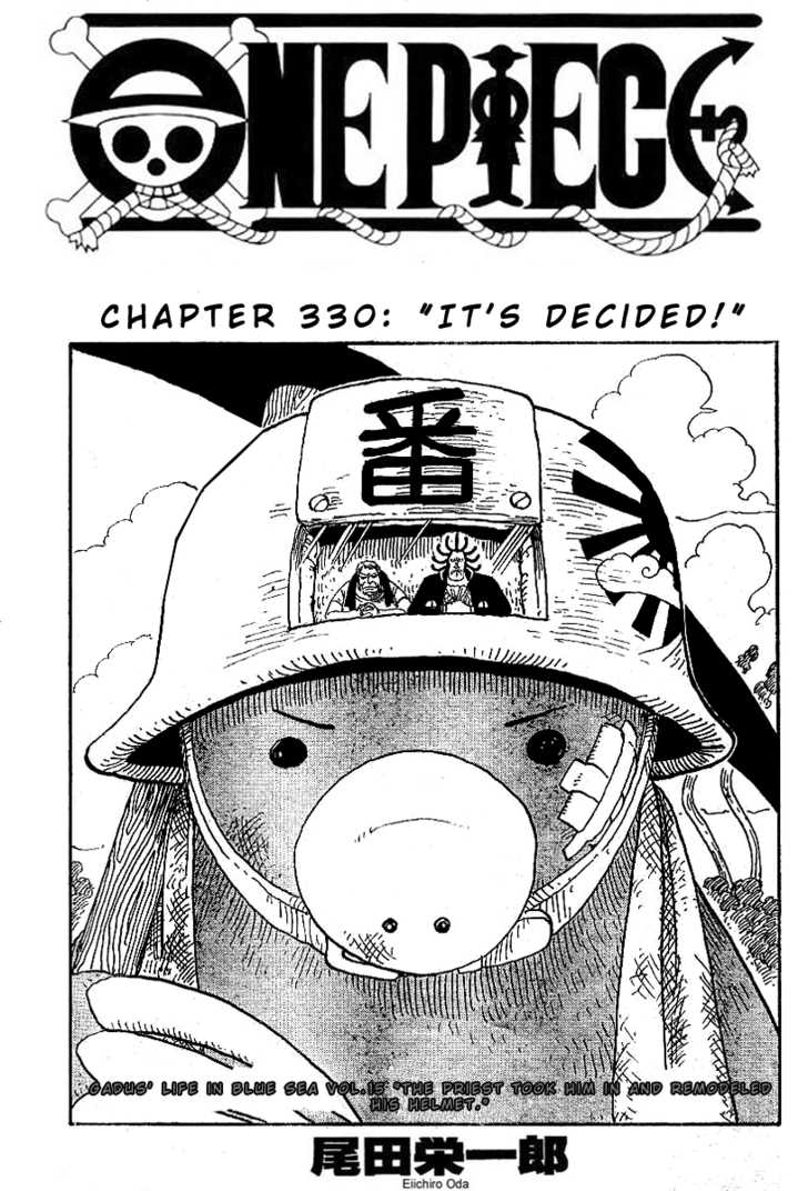 One Piece manga Chapter 330
