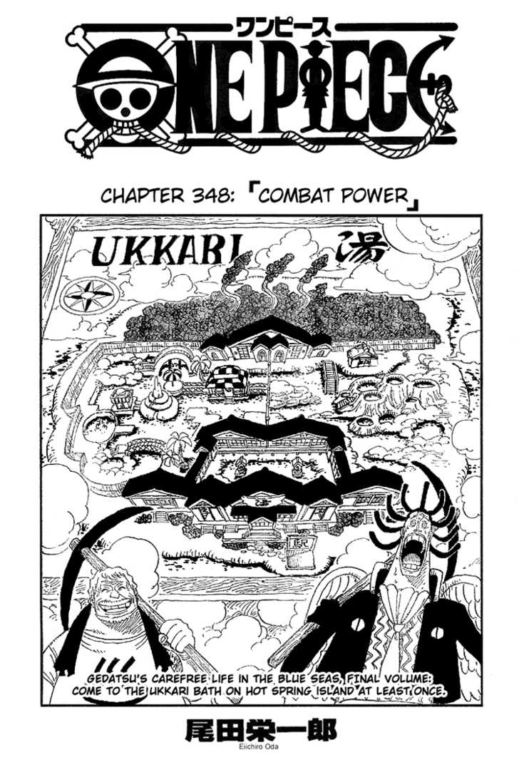One Piece manga Chapter 348