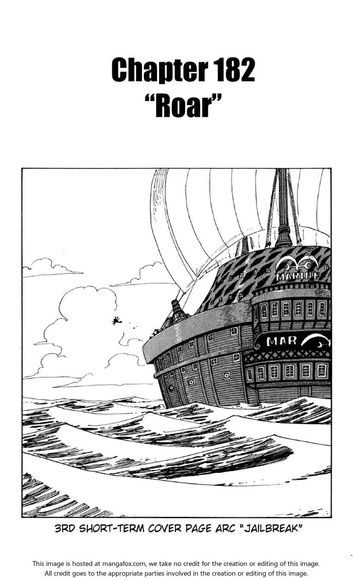 One Piece manga Chapter 182
