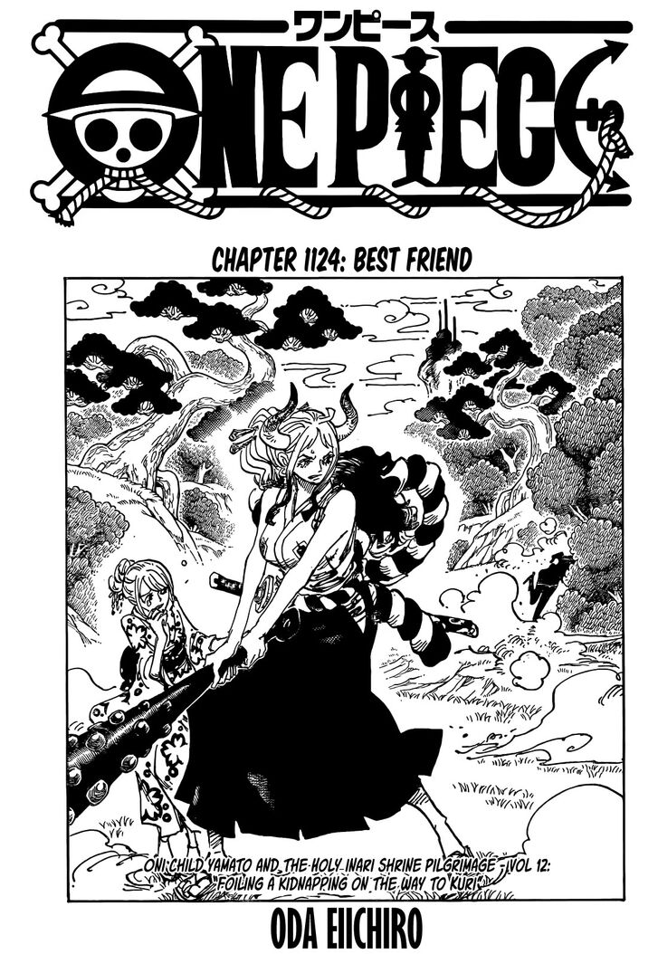 One Piece manga Chapter 1124