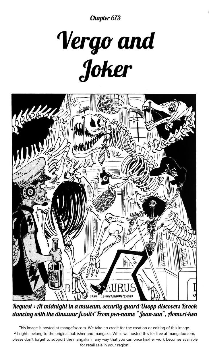 One Piece manga Chapter 673