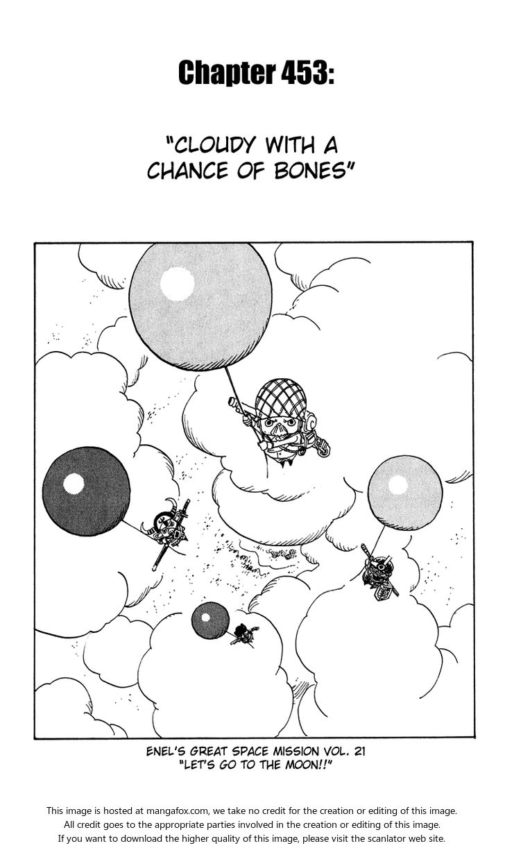 One Piece manga Chapter 453
