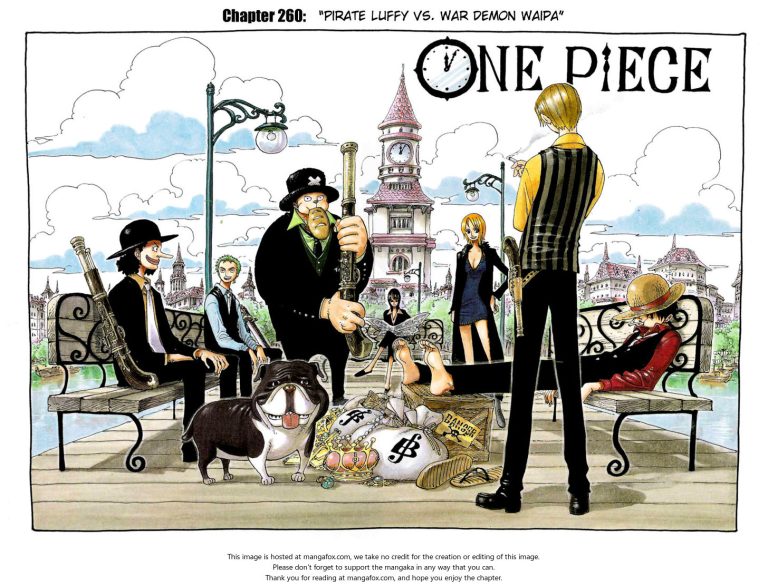 One Piece manga Chapter 260