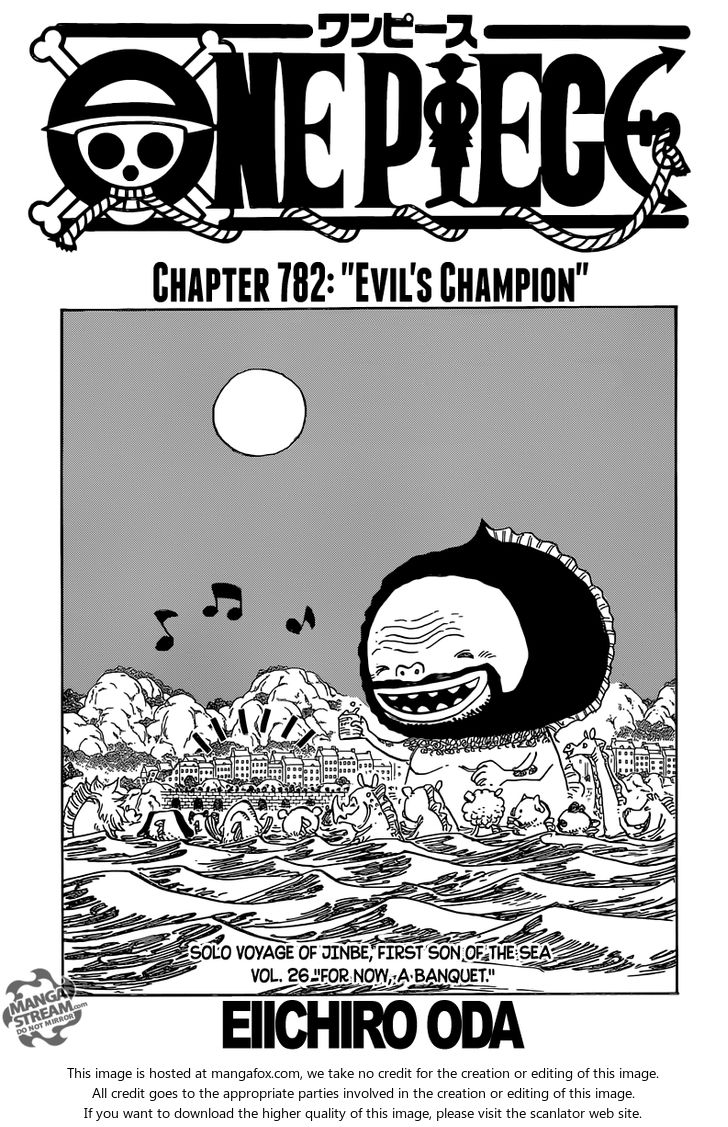 One Piece manga Chapter 782