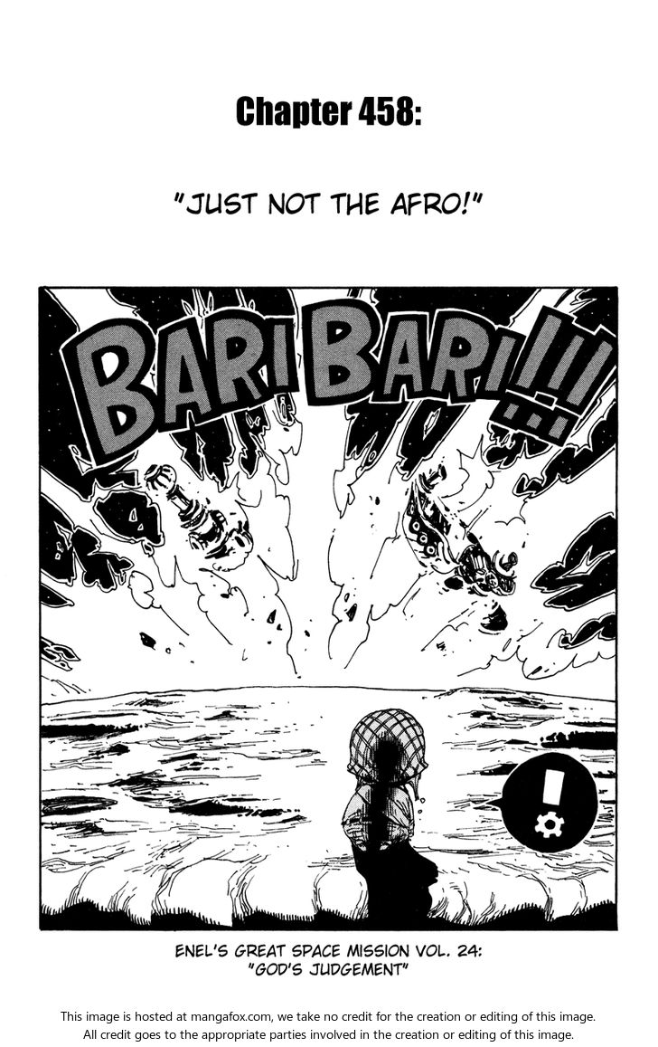 One Piece manga Chapter 458