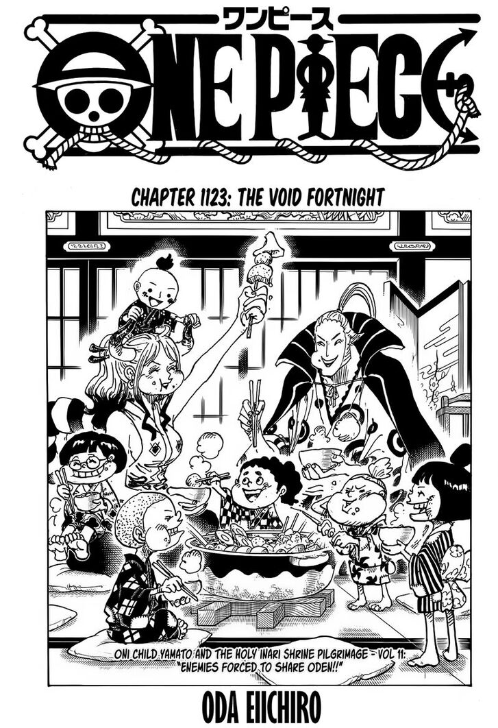 One Piece manga Chapter 1123