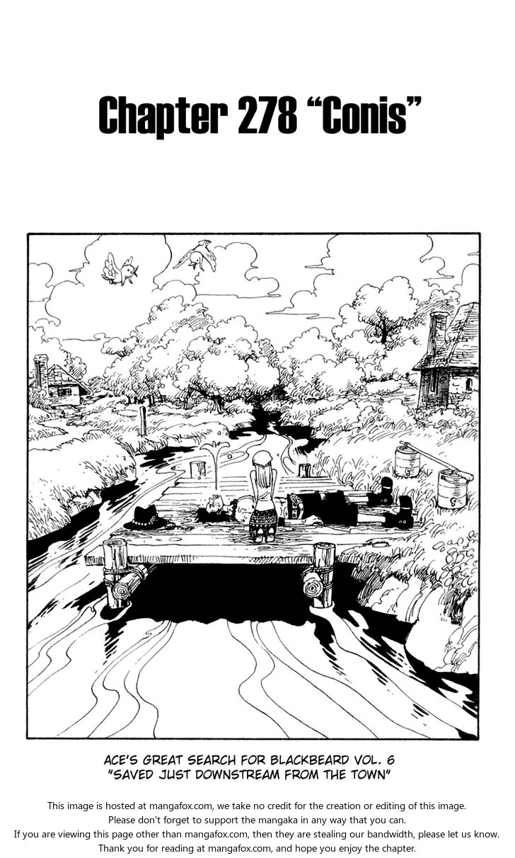 One Piece manga Chapter 278