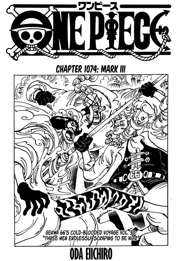 One Piece manga Chapter 1074