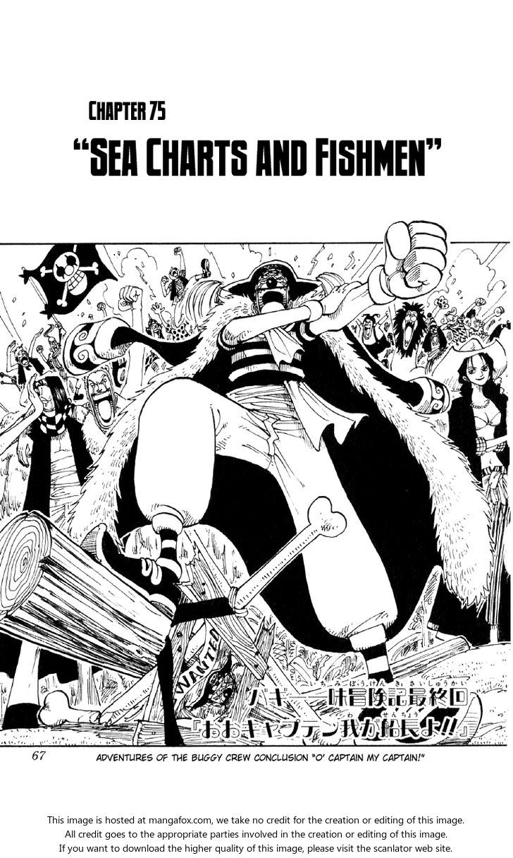 One Piece manga Chapter 75