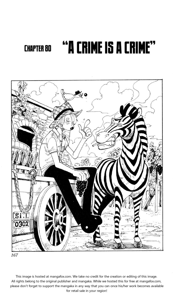 One Piece manga Chapter 80
