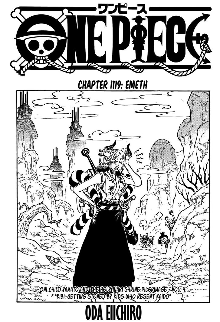 One Piece manga Chapter 1119