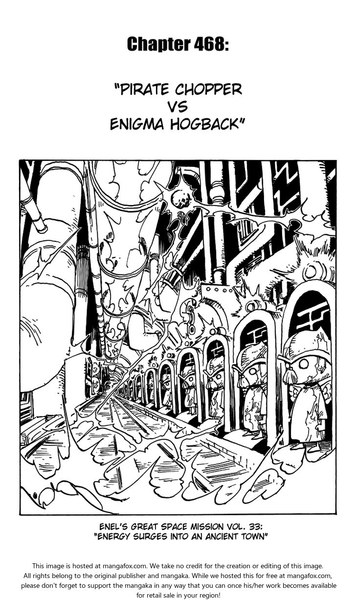 One Piece manga Chapter 468