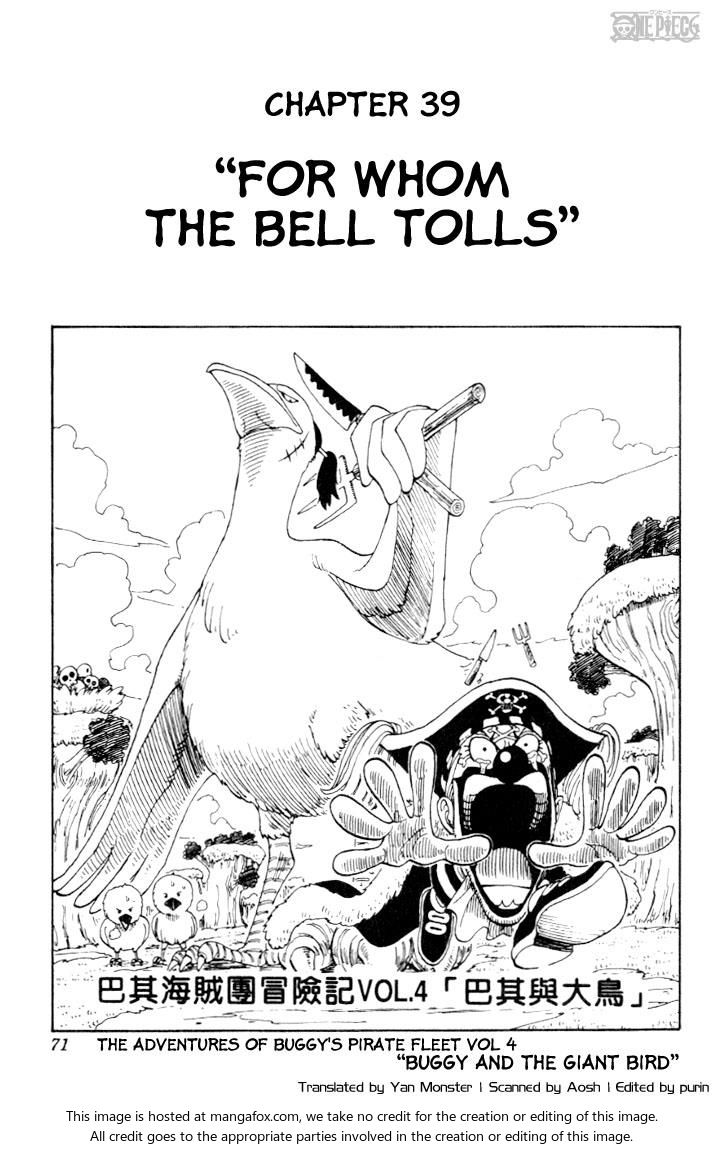 One Piece manga Chapter 39