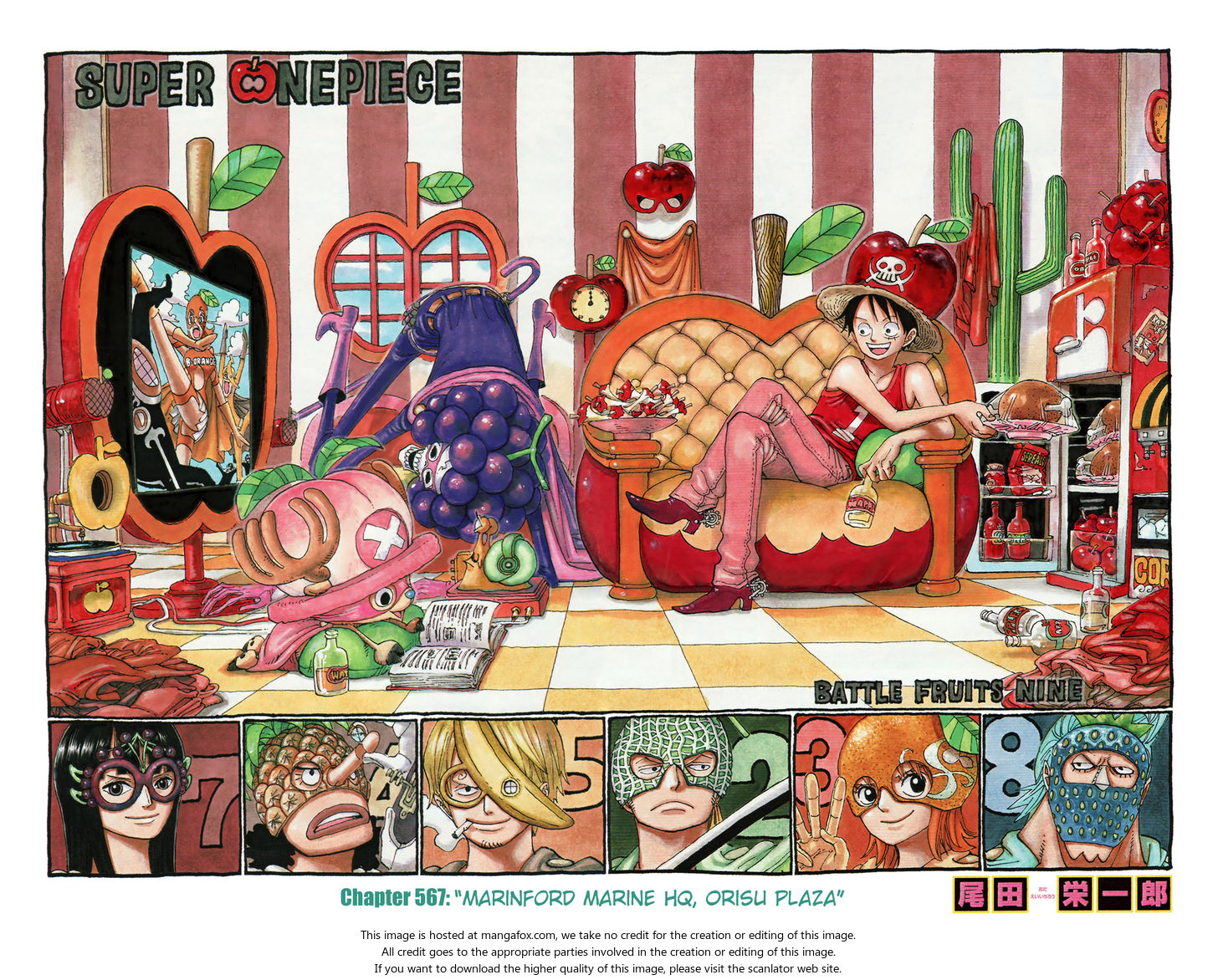One Piece manga Chapter 567