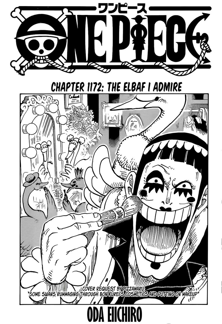 One Piece manga Chapter 1172