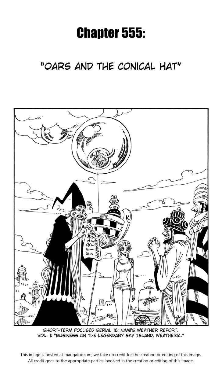 One Piece manga Chapter 555