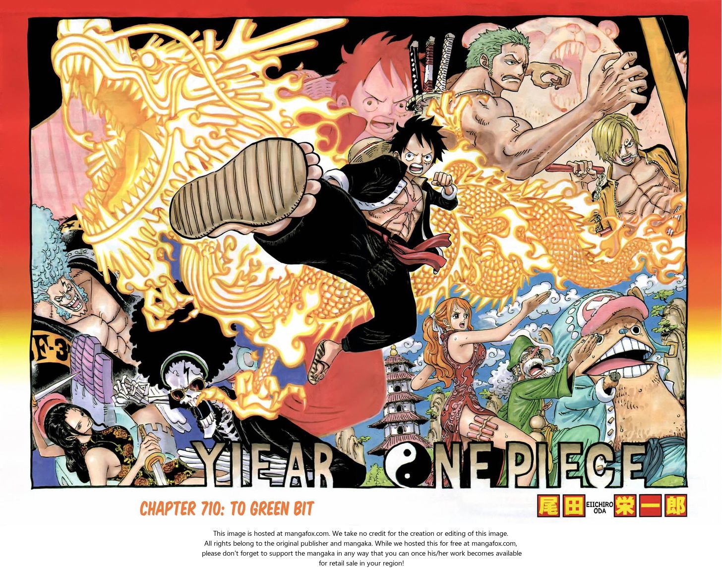 One Piece manga Chapter 711