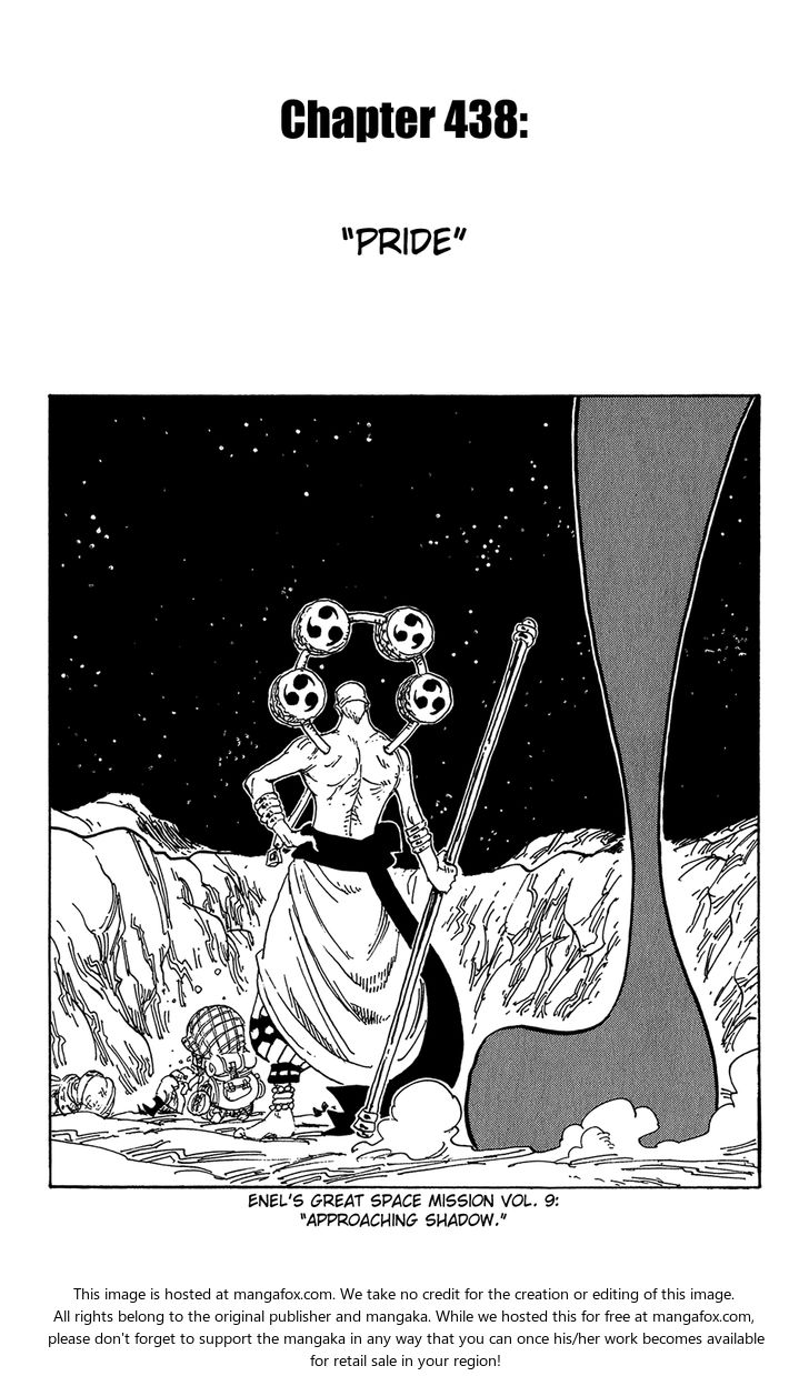 One Piece manga Chapter 438