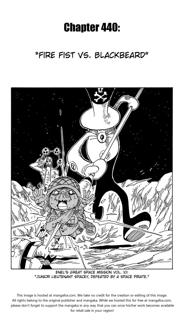 One Piece manga Chapter 440