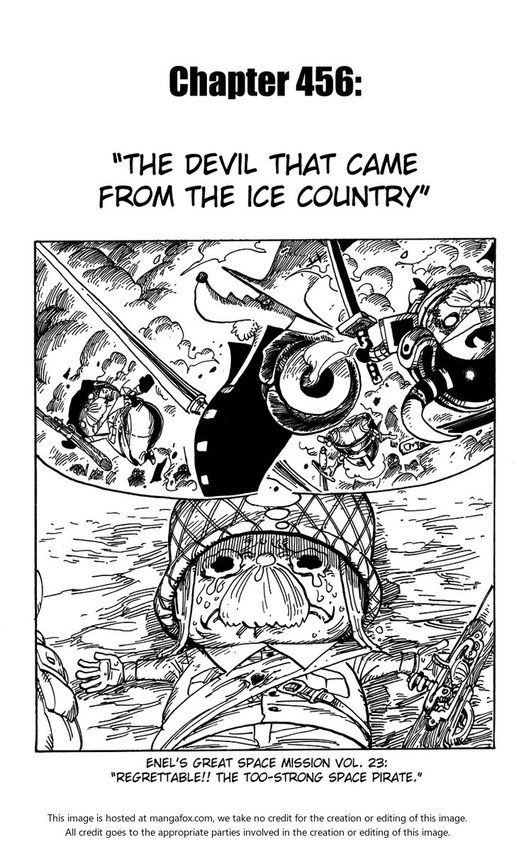 One Piece manga Chapter 456