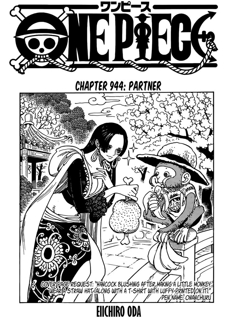 One Piece manga Chapter 944