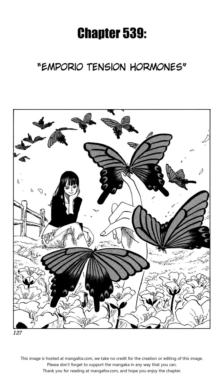 One Piece manga Chapter 539