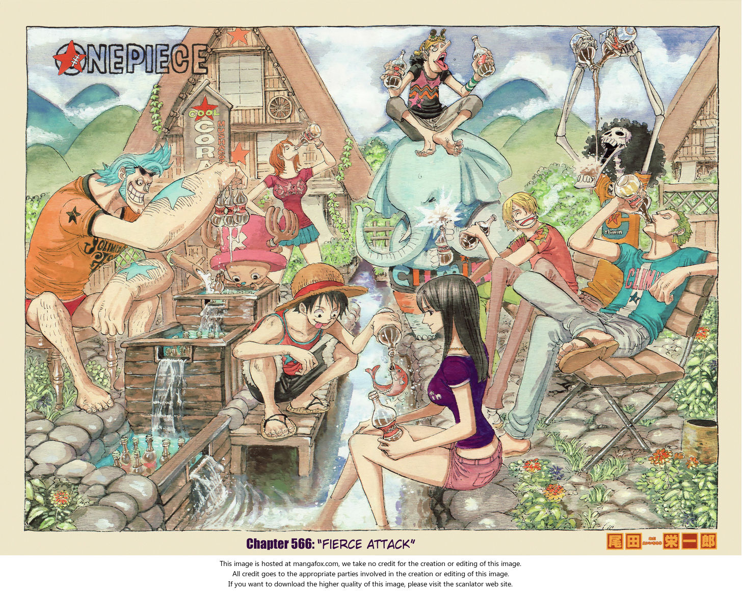 One Piece manga Chapter 566
