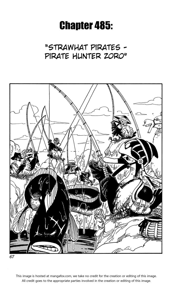 One Piece manga Chapter 485