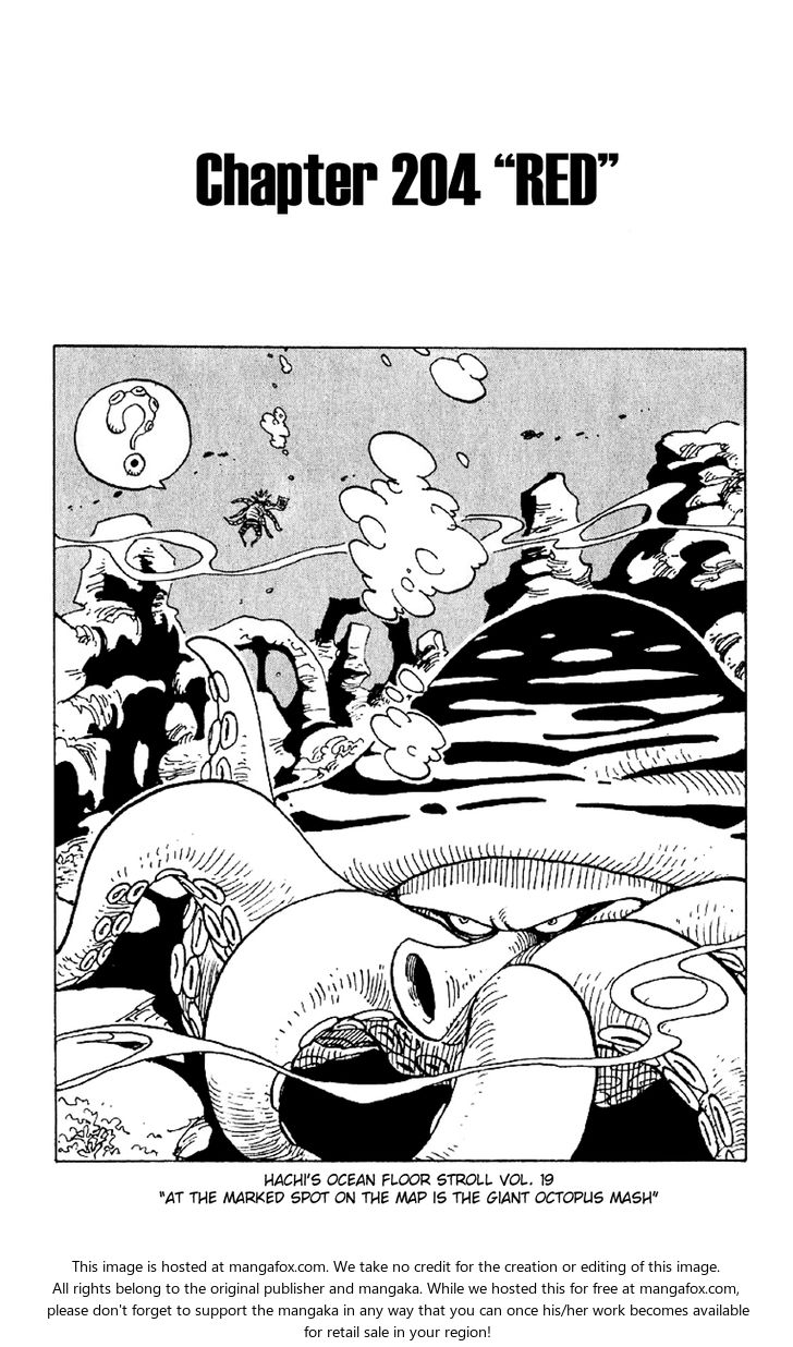 One Piece manga Chapter 204