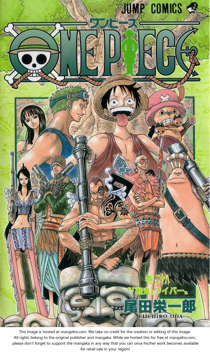 One Piece manga Chapter 256
