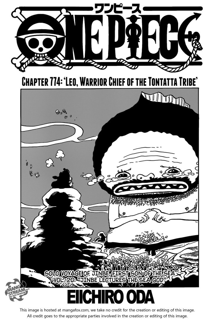 One Piece manga Chapter 774