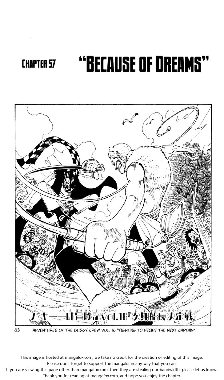 One Piece manga Chapter 57