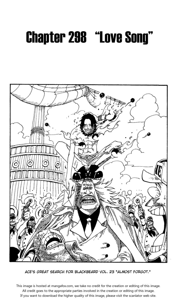 One Piece manga Chapter 298