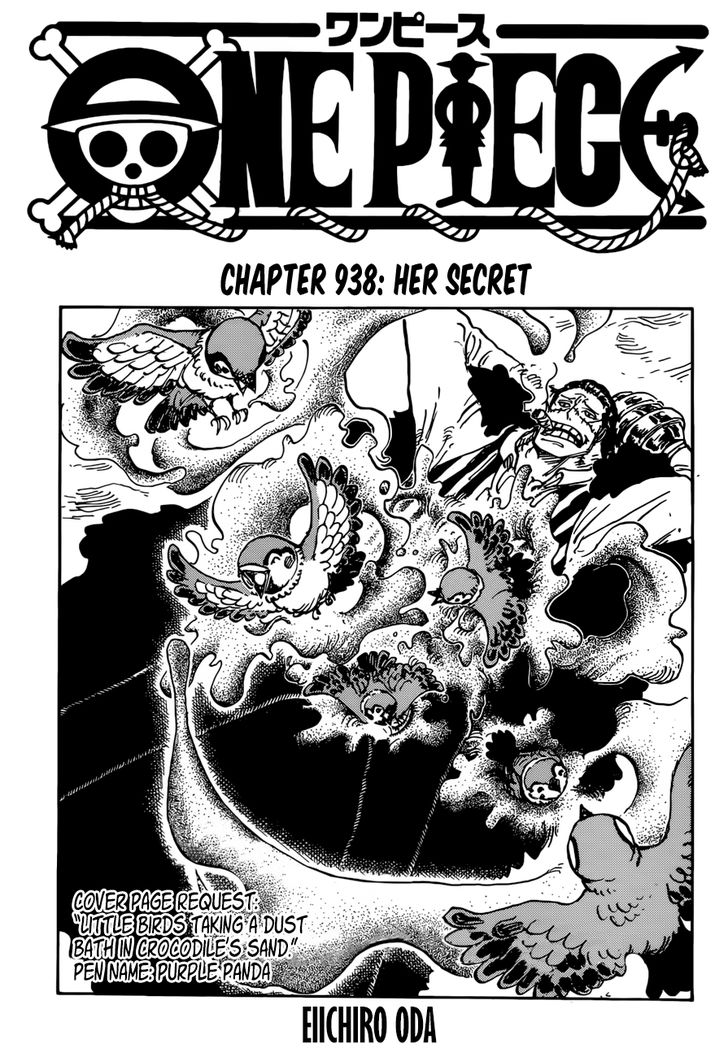 One Piece manga Chapter 938
