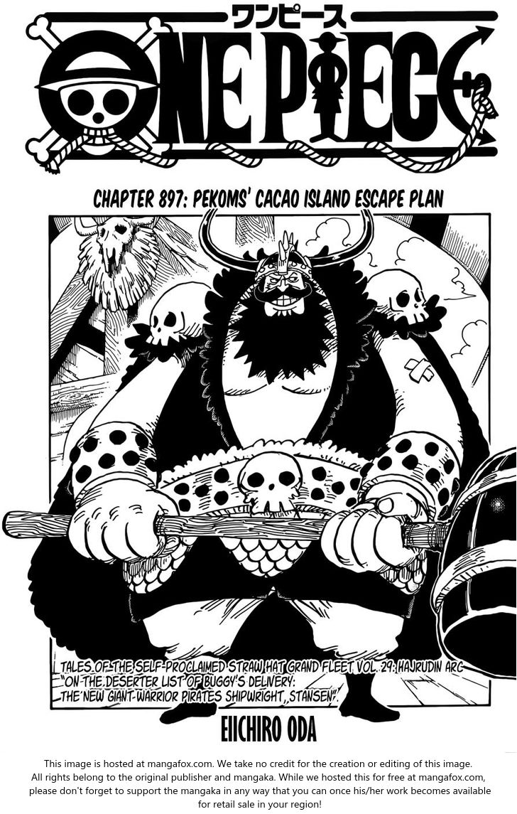 One Piece manga Chapter 897