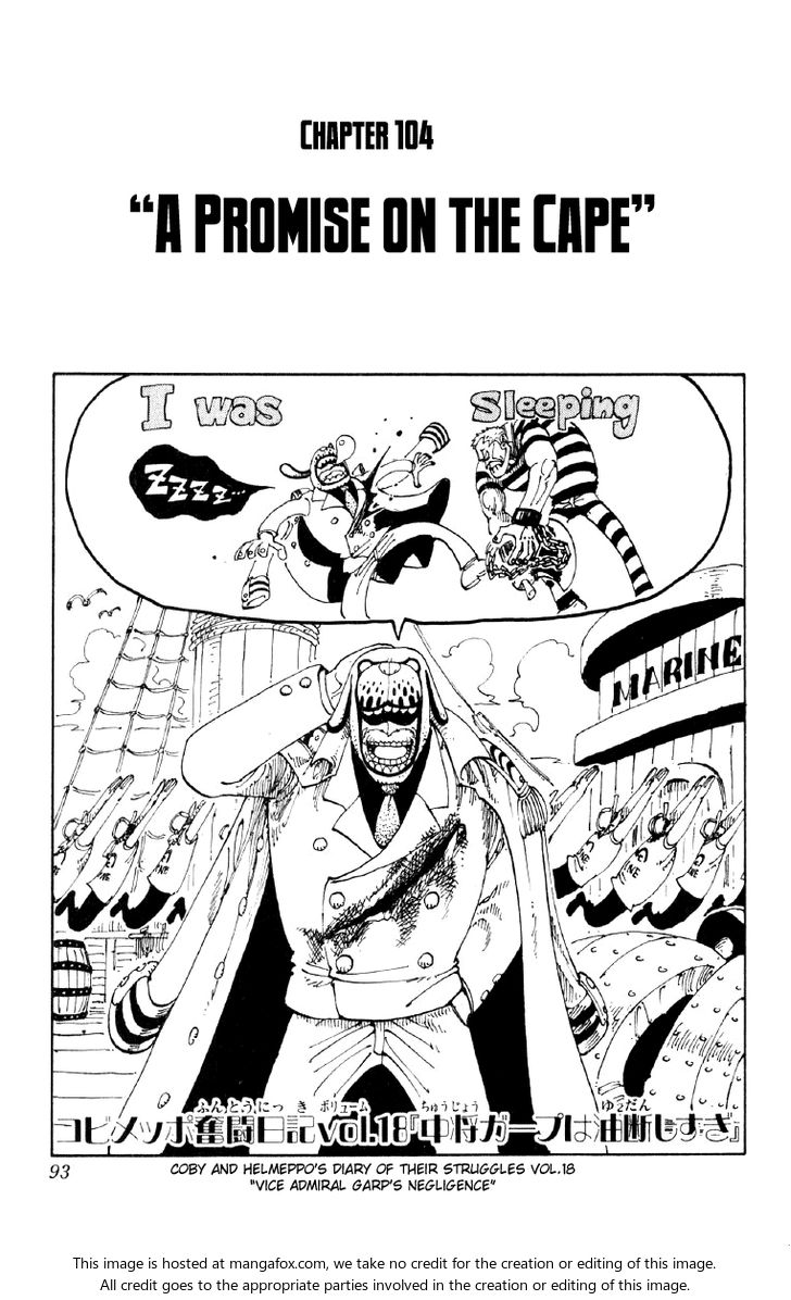 One Piece manga Chapter 104
