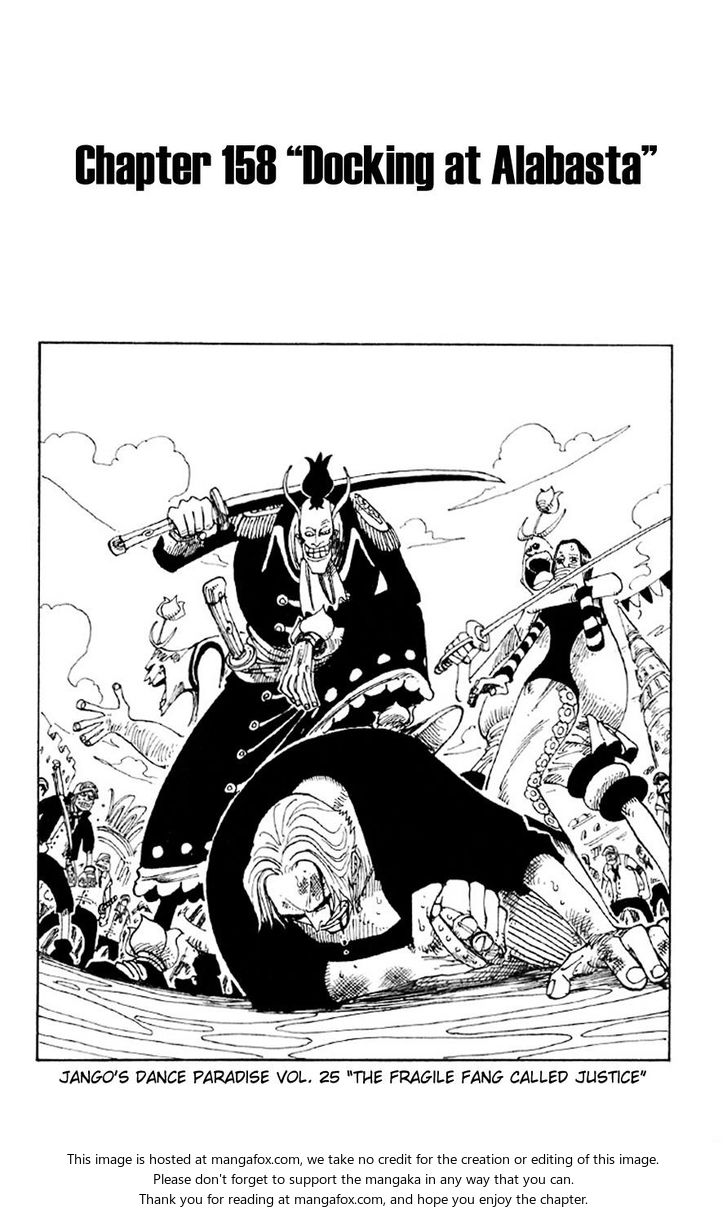 One Piece manga Chapter 158