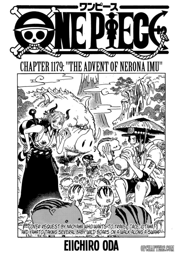 One Piece manga Chapter 1180