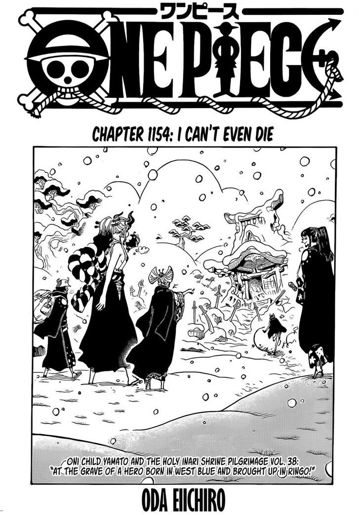 One Piece manga Chapter 1154