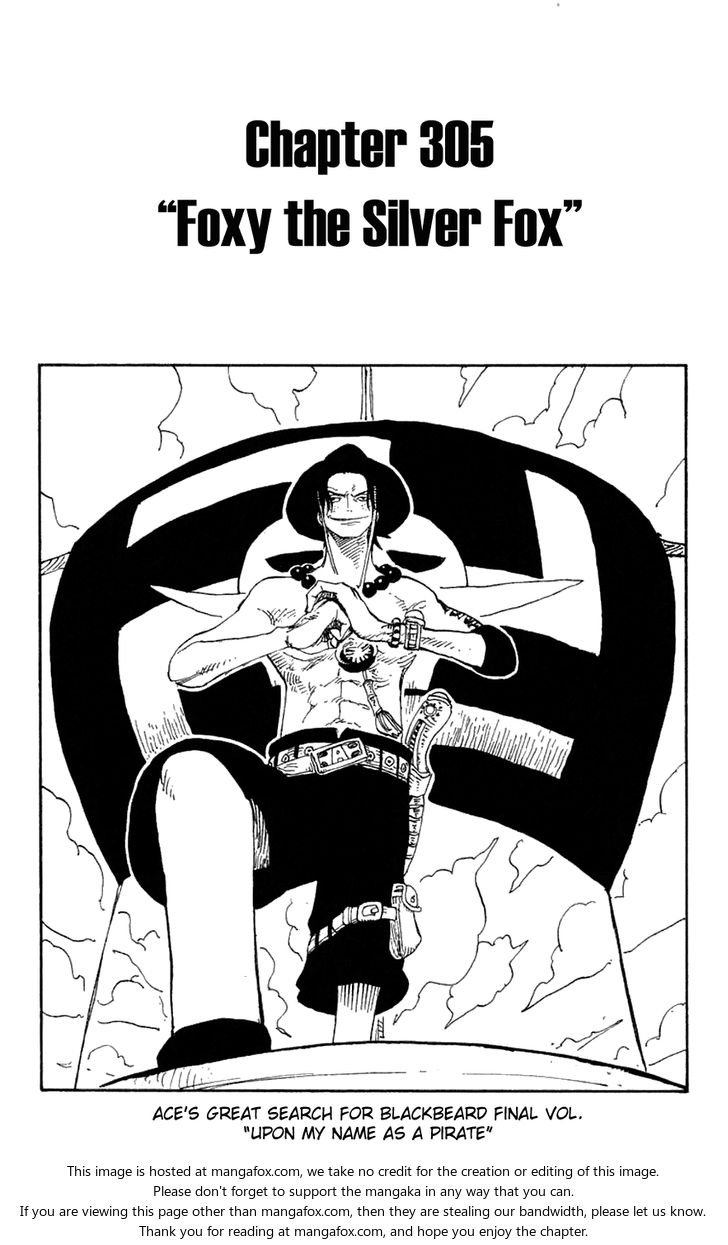 One Piece manga Chapter 305