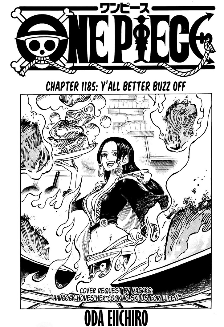 One Piece manga Chapter 1185