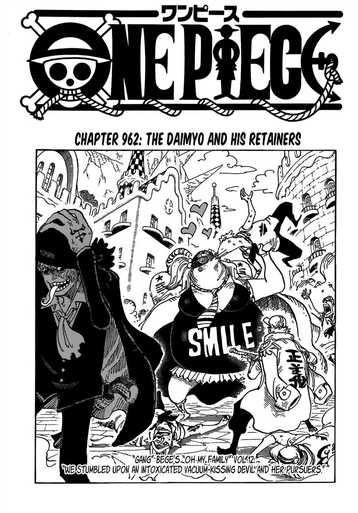 One Piece manga Chapter 962