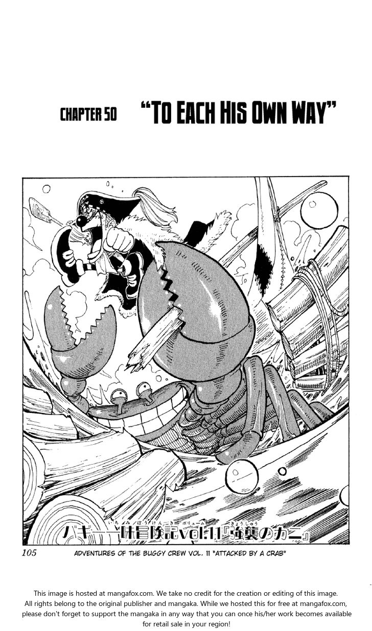 One Piece manga Chapter 50